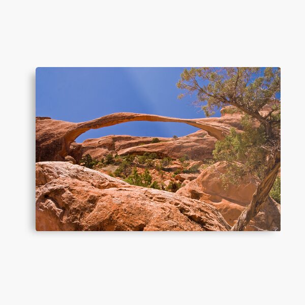 Landscape Arch at high noon Metal Print