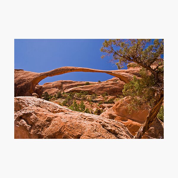 Landscape Arch at high noon Photographic Print