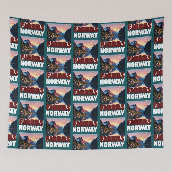 Item preview, Fjords in Norway designed and sold by Red-forever.