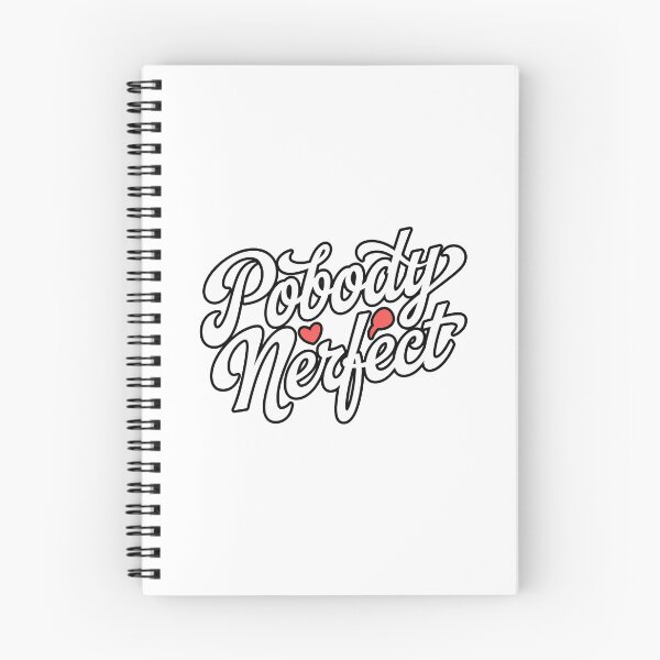 Item preview, Nobody Perfect | Pobody Nerfect | Special For You designed and sold by RedCircleArt.