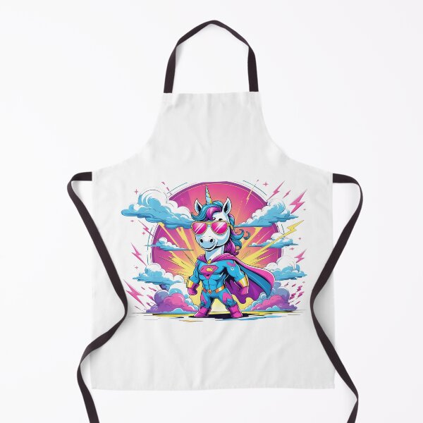 Item preview, Superhero Girl Unicorn – The Magical Guardian! designed and sold by WAUZ.