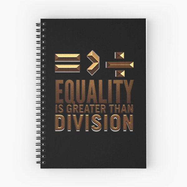 Item preview, Equality Is Greater Than Division Math Black History Month  designed and sold by Artsy Aura ⭐⭐⭐⭐⭐  .