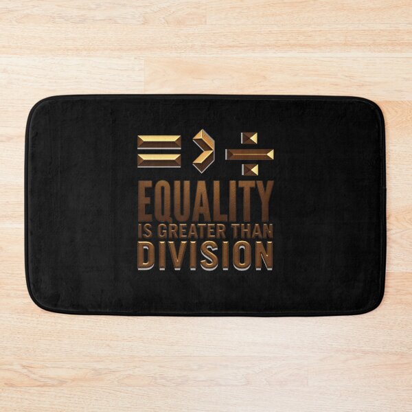 Item preview, Equality Is Greater Than Division Math Black History Month  designed and sold by Artsy Aura ⭐⭐⭐⭐⭐  .