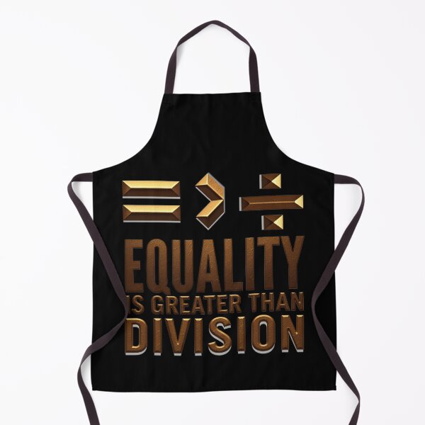 Item preview, Equality Is Greater Than Division Math Black History Month designed and sold by Artsy Aura ⭐⭐⭐⭐⭐ .