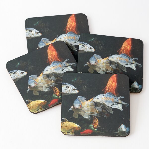 Item preview, Koi Carp and Goldfish in Hands-on Pool in Besançon Citadel designed and sold by holgermader.