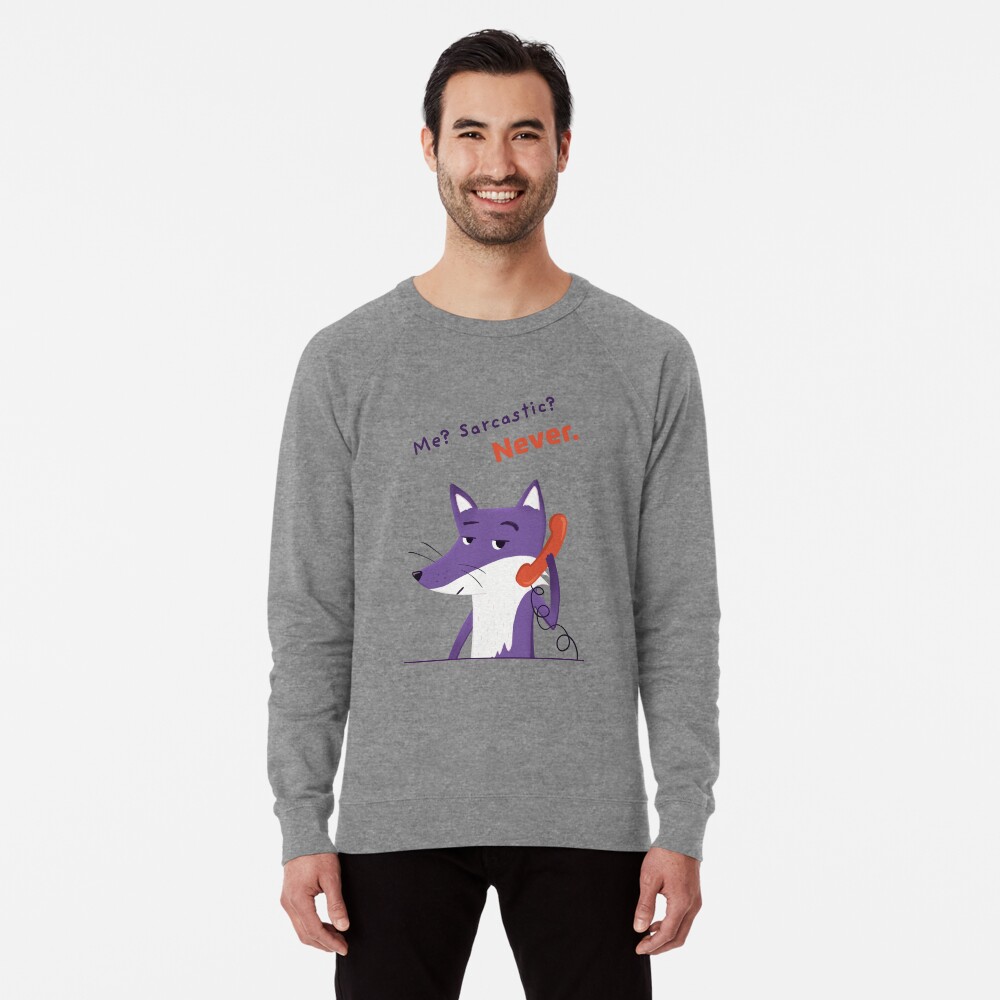 Item preview, Lightweight Sweatshirt designed and sold by ItsPurpleFox.