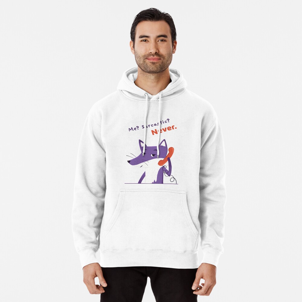 Item preview, Pullover Hoodie designed and sold by ItsPurpleFox.