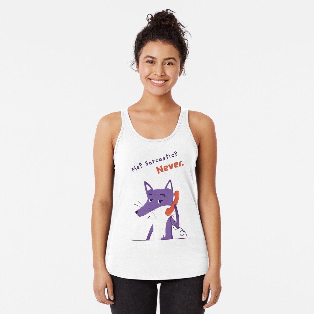 Item preview, Racerback Tank Top designed and sold by ItsPurpleFox.