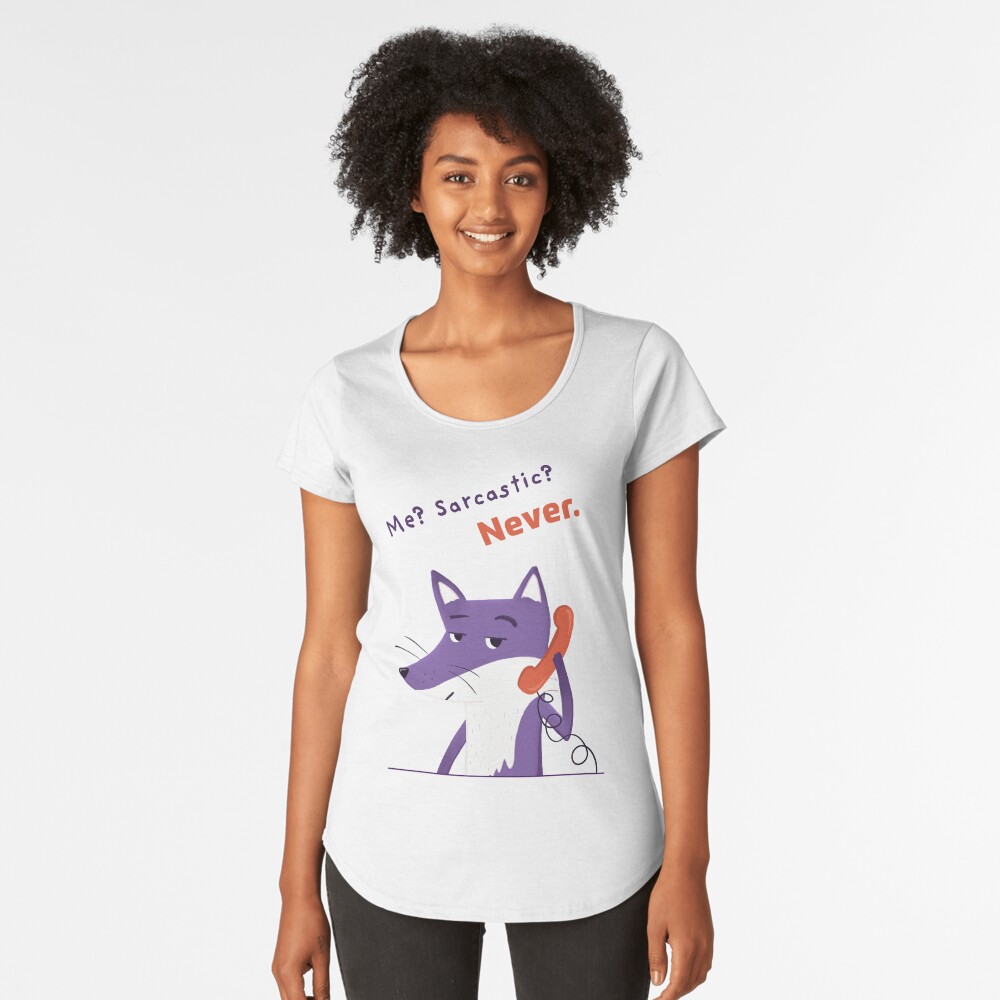 Item preview, Premium Scoop T-Shirt designed and sold by ItsPurpleFox.