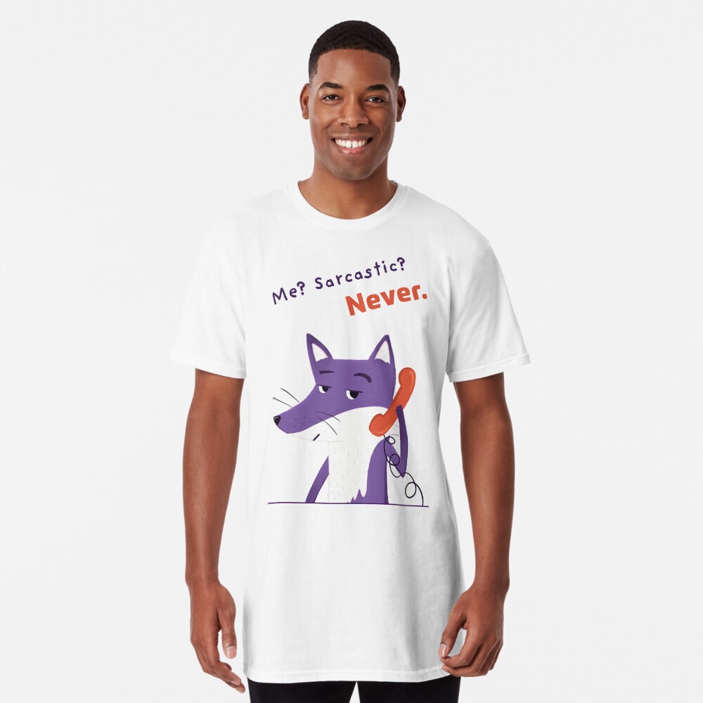 Item preview, Long T-Shirt designed and sold by ItsPurpleFox.