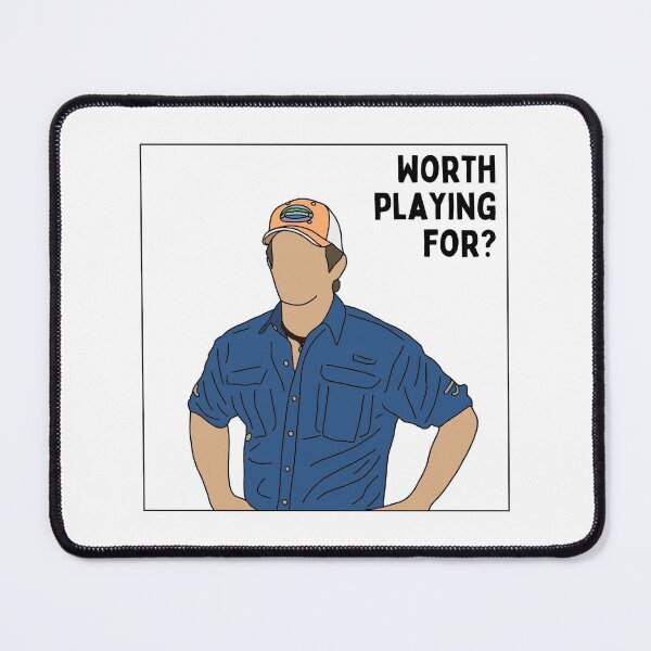 Item preview, “Worth playing for?” - Jeff Probst designed and sold by LyssieMcWilli.