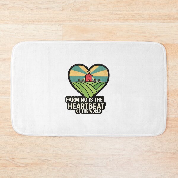 Item preview, Farming is the Heartbeat of the World designed and sold by SignumShop.