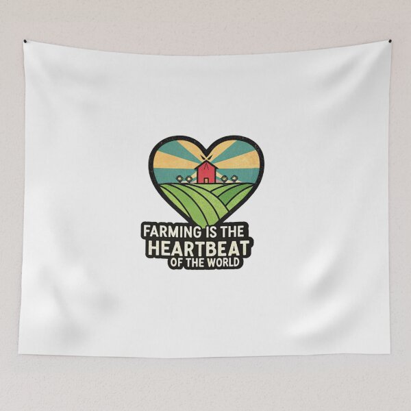 Item preview, Farming is the Heartbeat of the World designed and sold by SignumShop.