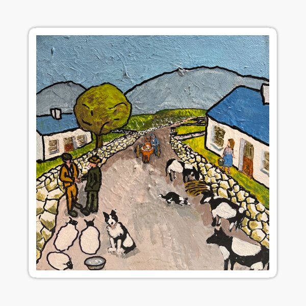 Item preview, "Fair Day at Tourmakeady" designed and sold by Echoes of Ireland.