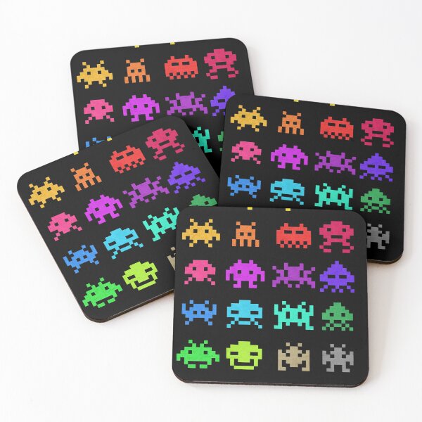 Item preview, Space Invaders T-Shirt – 80s Retro Arcade Classic designed and sold by xrats.