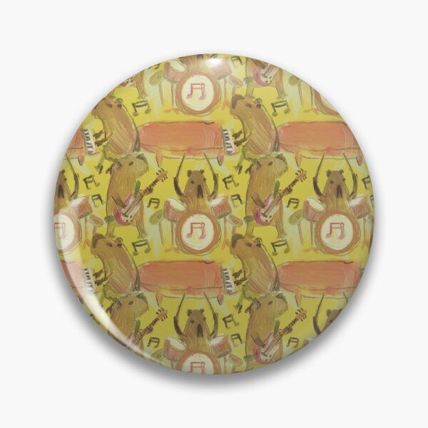 Item preview, capybaras rock band pattern designed and sold by guilhernunes.
