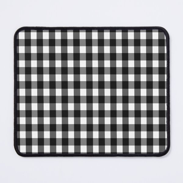 Item preview, Black and White Seamless Gingham Pattern designed and sold by SpiritedArtwork.