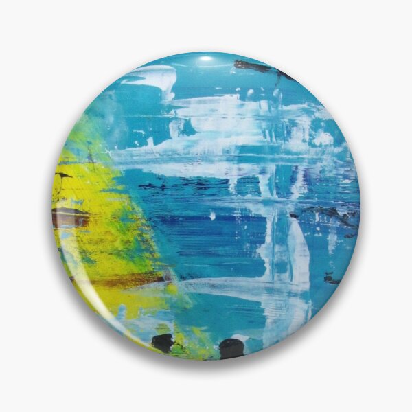 Item preview, Aerial View  - Coastline, Acrylic Painting by Noora Elkoussy designed and sold by Noora Elkoussy.