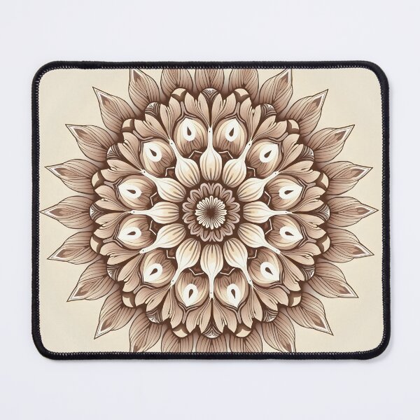Item preview, Exquisite Floral Mandala Art for Duvet Covers & Prints designed and sold by CelestialAllure.