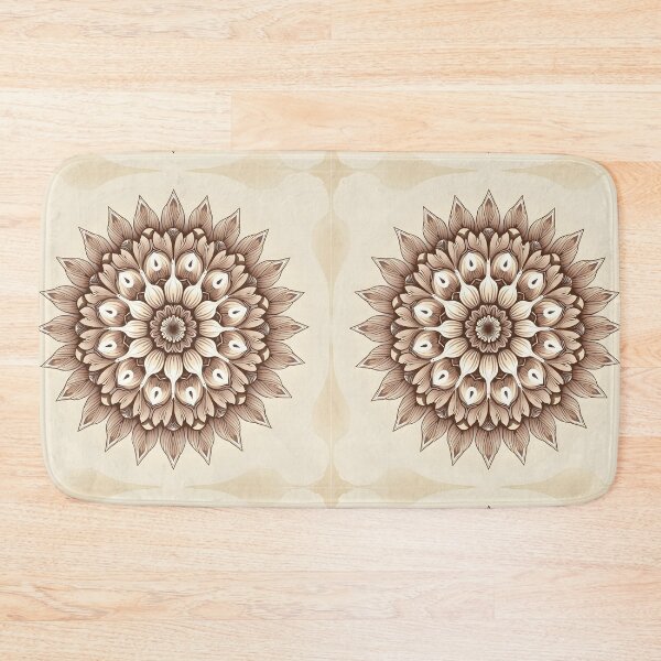 Item preview, Exquisite Floral Mandala Art for Duvet Covers & Prints designed and sold by CelestialAllure.