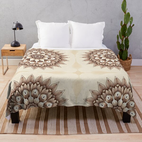 Item preview, Exquisite Floral Mandala Art for Duvet Covers & Prints designed and sold by CelestialAllure.