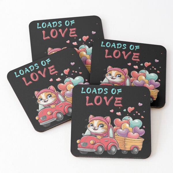 Item preview, Loads Of Love Trucks Valentine's Day designed and sold by Maggie Mustard.