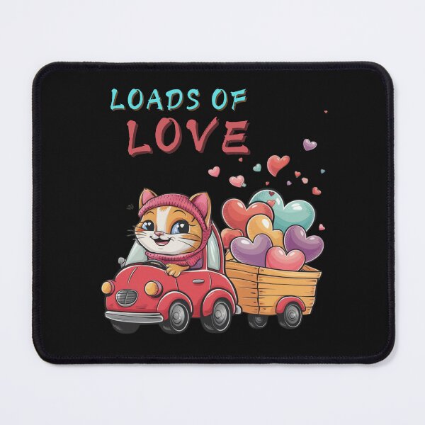 Item preview, Loads Of Love Trucks Valentine's Day designed and sold by Maggie Mustard.