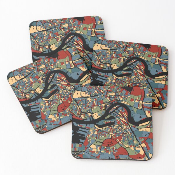 Item preview, Rotterdam City Map Art Dutch Travel Art designed and sold by Stadify.