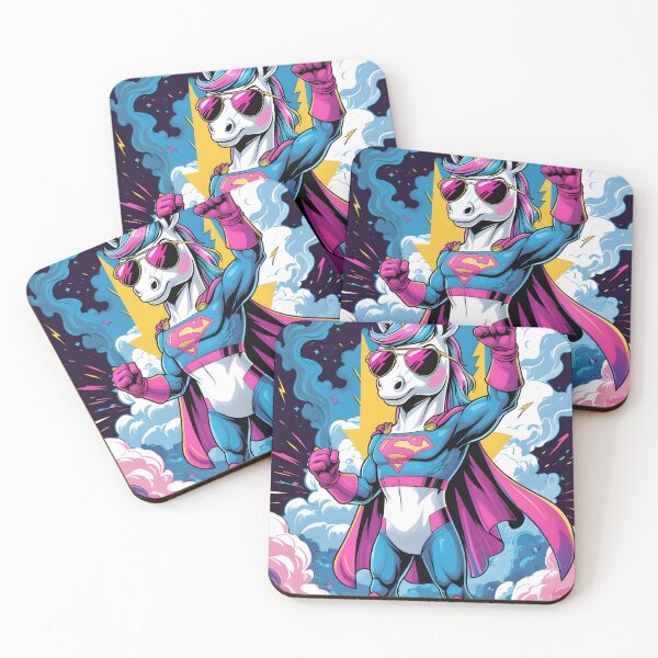 Item preview, SuperUnicorn Forever – The Eternal Hero! designed and sold by WAUZ.