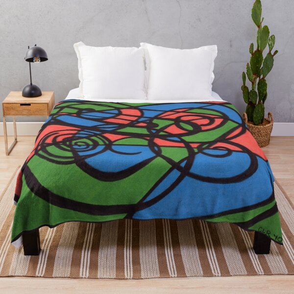 Item preview, Blue, Green and Red Spirals designed and sold by SimpleVision4U.