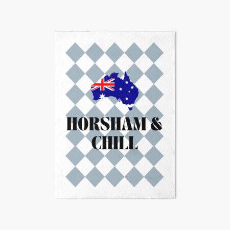 Item preview, Horsham & Chill - Gateway to the Grampians designed and sold by RM-Journey.