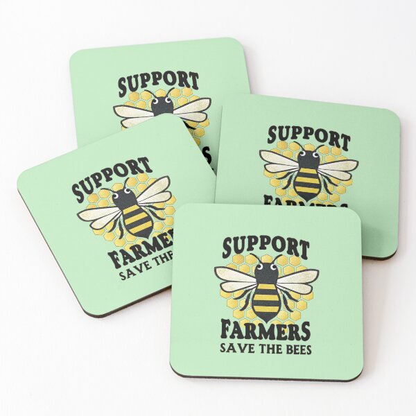 Item preview, Support Farmers, Save the Bees designed and sold by SignumShop.