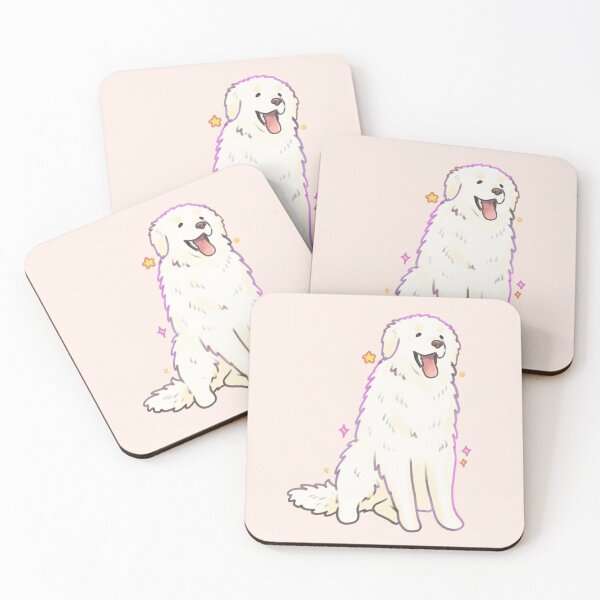 Item preview, Kuvasz dog sitting  designed and sold by Mayarartsy.