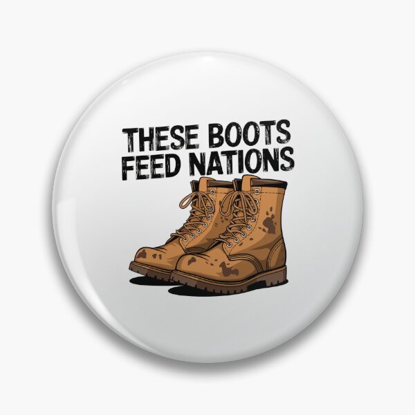Item preview, These Boots Feed Nations designed and sold by SignumShop.