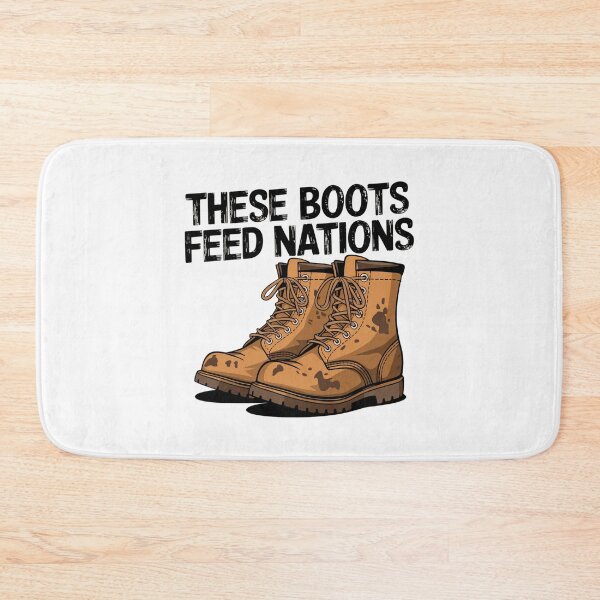 Item preview, These Boots Feed Nations designed and sold by SignumShop.