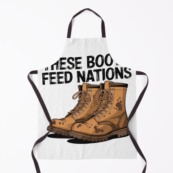 Item preview, These Boots Feed Nations designed and sold by SignumShop.