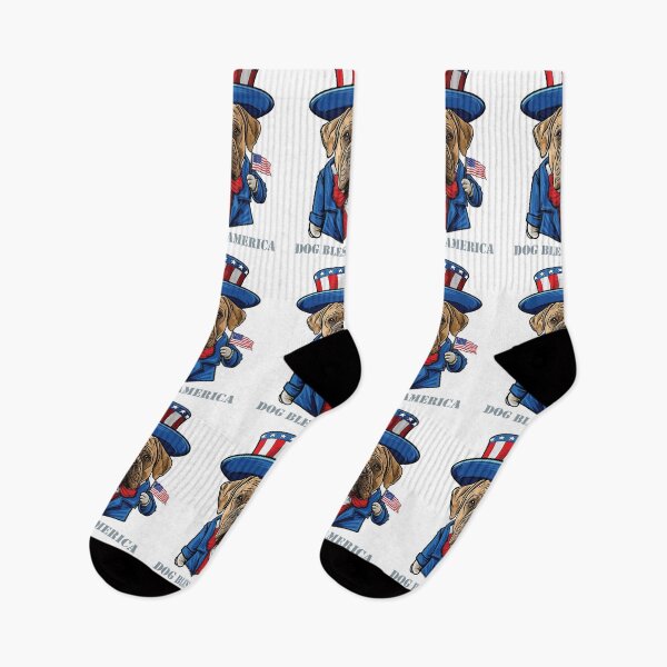 Item preview, Funny 4th of July Dogue de Bordeaux Dog Bless America designed and sold by whyitsme.