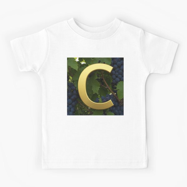 VINEYARD LETTER C Kids T-Shirt