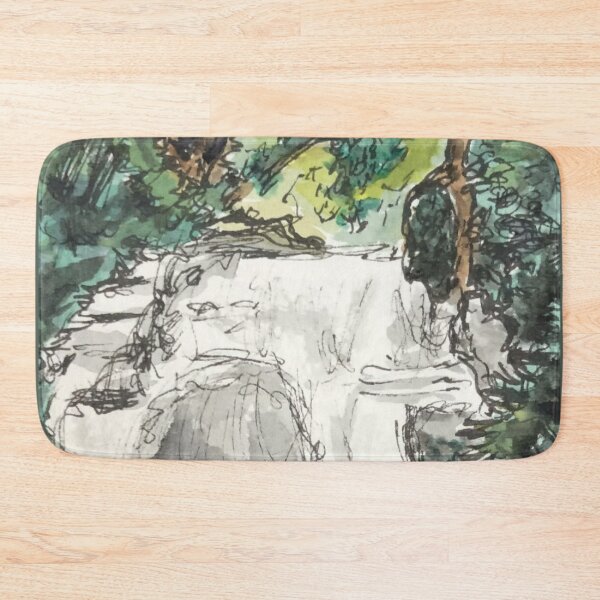 Item preview, A Waterfall in Devon designed and sold by Dianna Hardy Art.