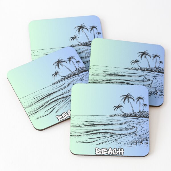 Item preview, beach designed and sold by UniqueByMarko.