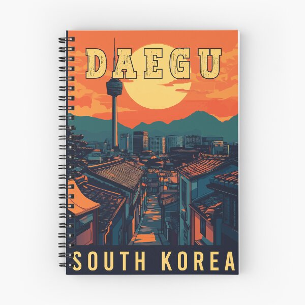 Item preview, Discover Vibrant Daegu in South Korea - Travel Art designed and sold by turtlestart.