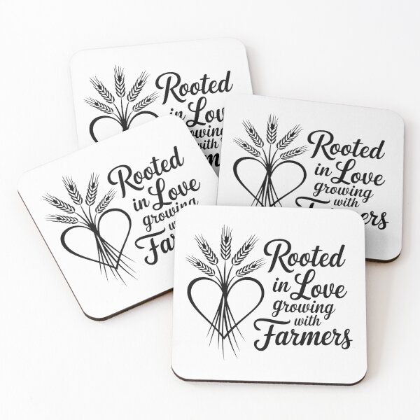 Item preview, Rooted in Love, Growing with Farmers designed and sold by SignumShop.