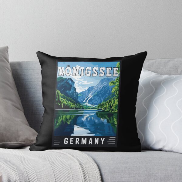 Item preview, Discover Königssee in Germany the Bavarian Escape - Travel Art designed and sold by turtlestart.