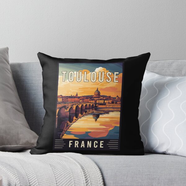 Item preview, Experience Stunning Toulouse in France - Travel Art designed and sold by turtlestart.