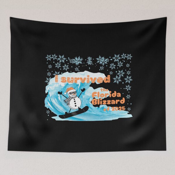 Item preview, I Survived The Florida Blizzard of 2025 designed and sold by Ela-graphicwiz.