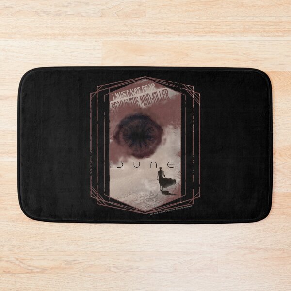 Item preview, DUNE. Fear Is The Mind Killer (black background) designed and sold by bekksa.