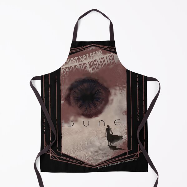 Item preview, DUNE. Fear Is The Mind Killer (black background) designed and sold by bekksa.