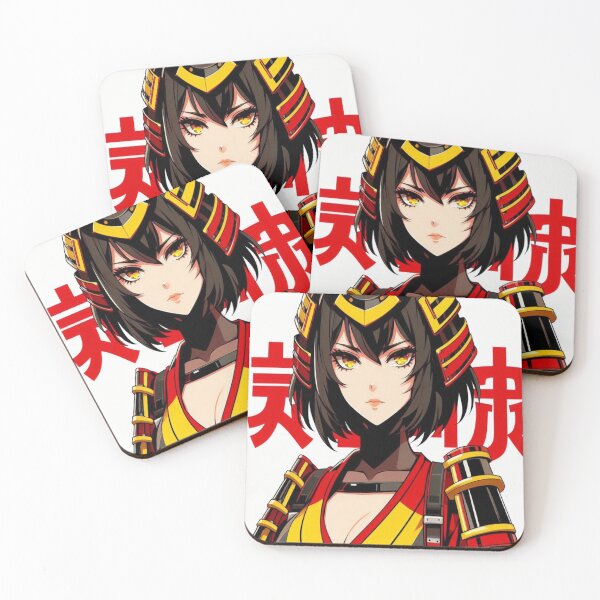 Item preview, Samurai Girl anime modern designed and sold by Creativnani.