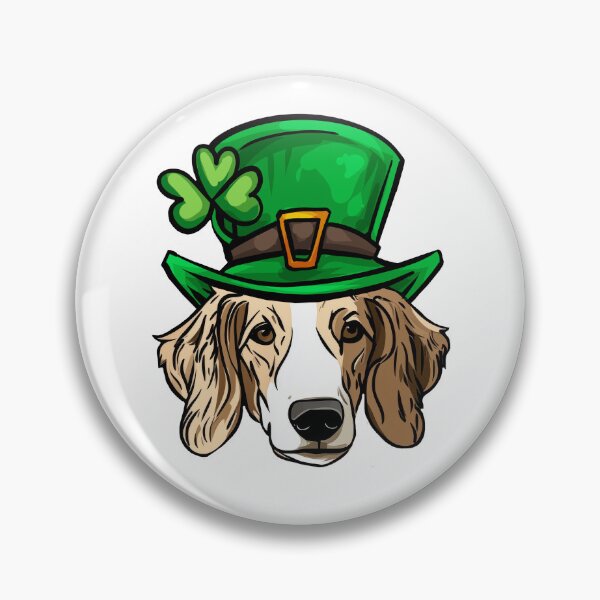Item preview, Funny St Patricks Day Borzoi  Dog designed and sold by whyitsme.