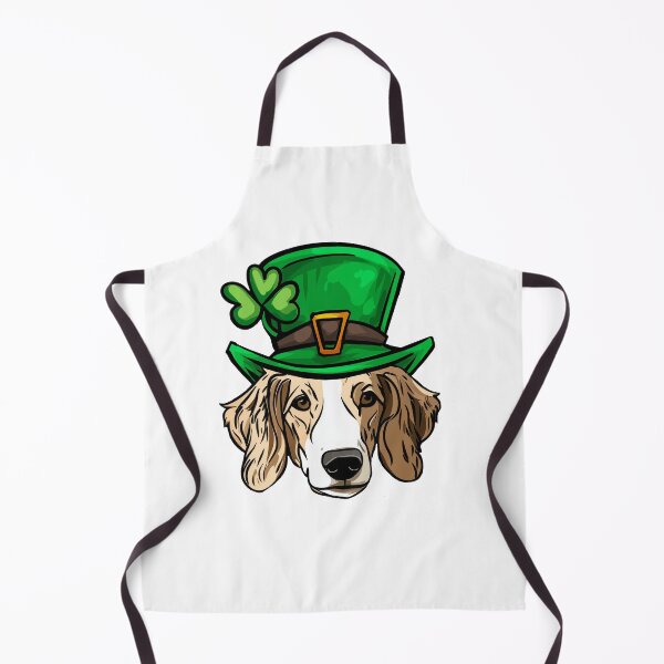 Item preview, Funny St Patricks Day Borzoi  Dog designed and sold by whyitsme.